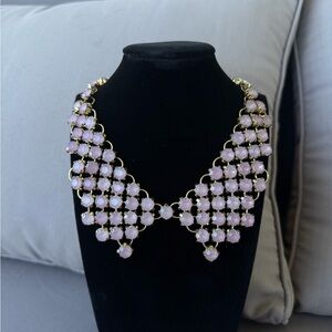 Elegant Lavender and Gold Women's Necklace
